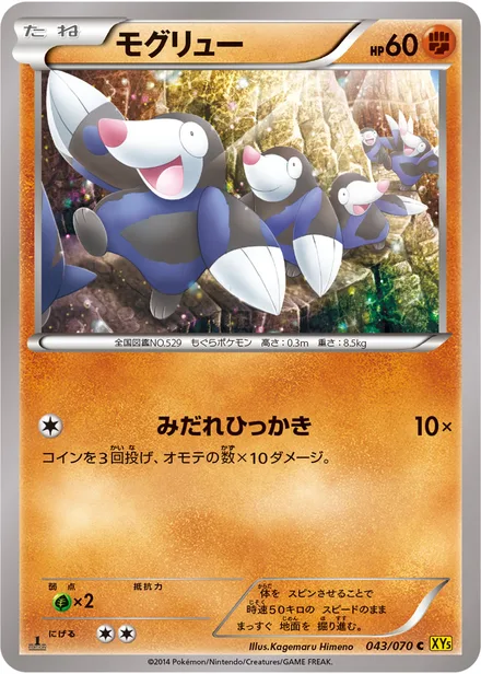 Drilbur XY5a 043/070