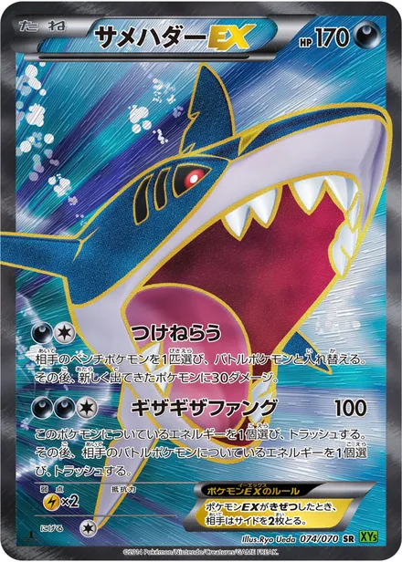 Sharpedo EX XY5b 074/070