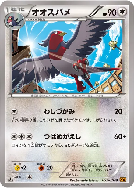 Swellow XY6 057/078