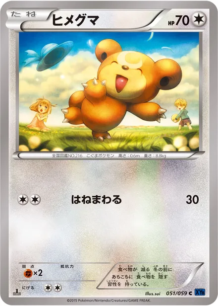 Teddiursa XY8a 051/059