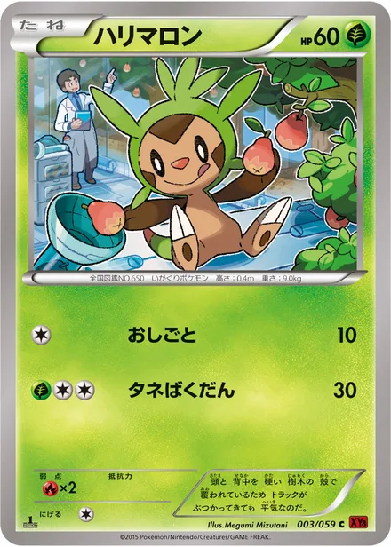 Chespin XY8b 003/059