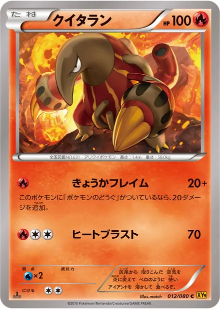 Heatmor XY9 012/080