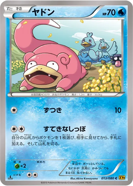 Slowpoke XY9 013/080
