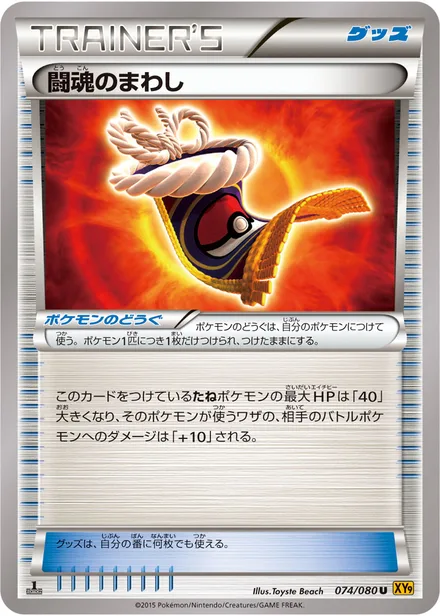 Fighting Fury Belt XY9 074/080