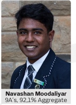 Care Clinic’s “Thunder Baby” Navashan Moodaliyar – One of SA’s top achievers from the matric class of 2021