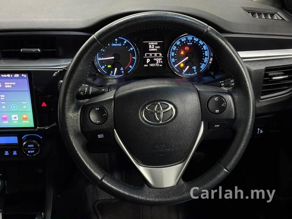 2015 Toyota Corolla Altis 1.8G Sedan