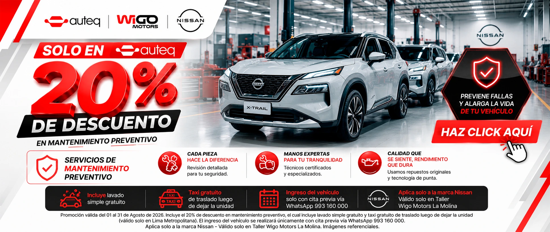 Banner Wigo - Nissan