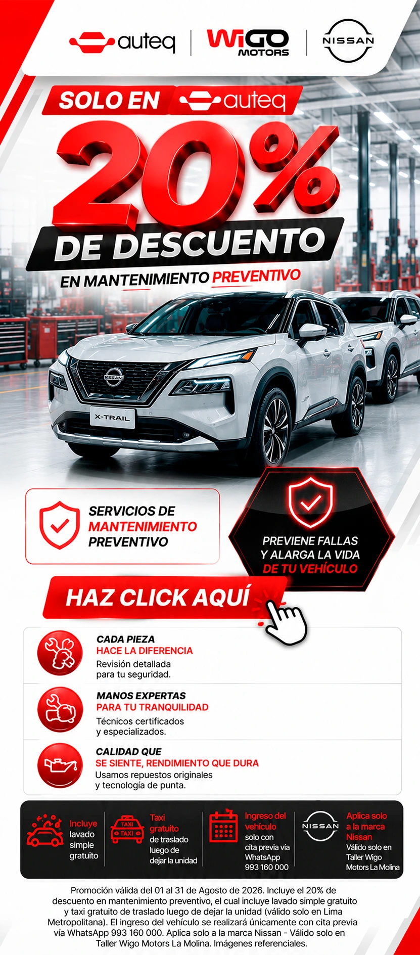 Banner Wigo - Nissan