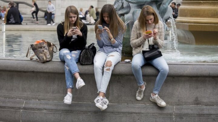 Smartphone meisjes