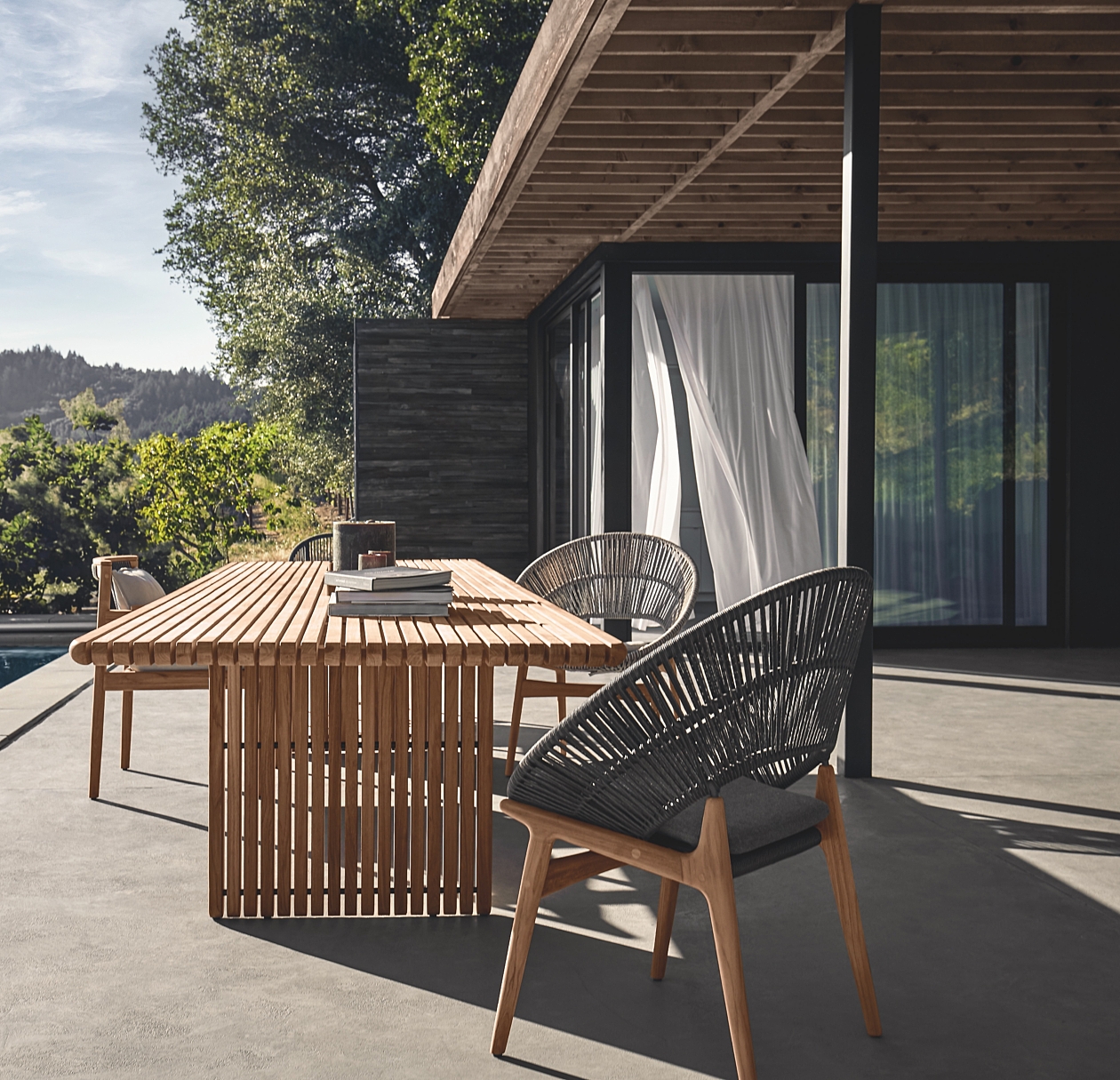 Deck bora dining set