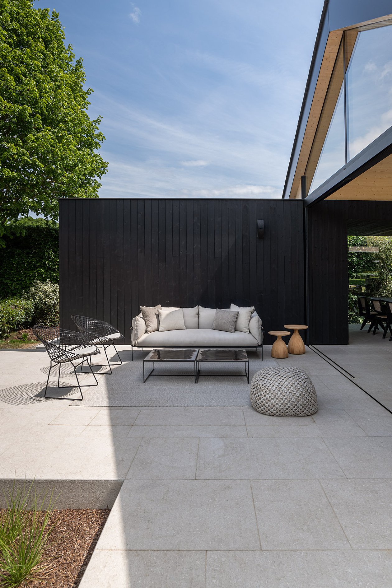 paola lenti - kabba - berry pouf - knoll - bertoia - cocci