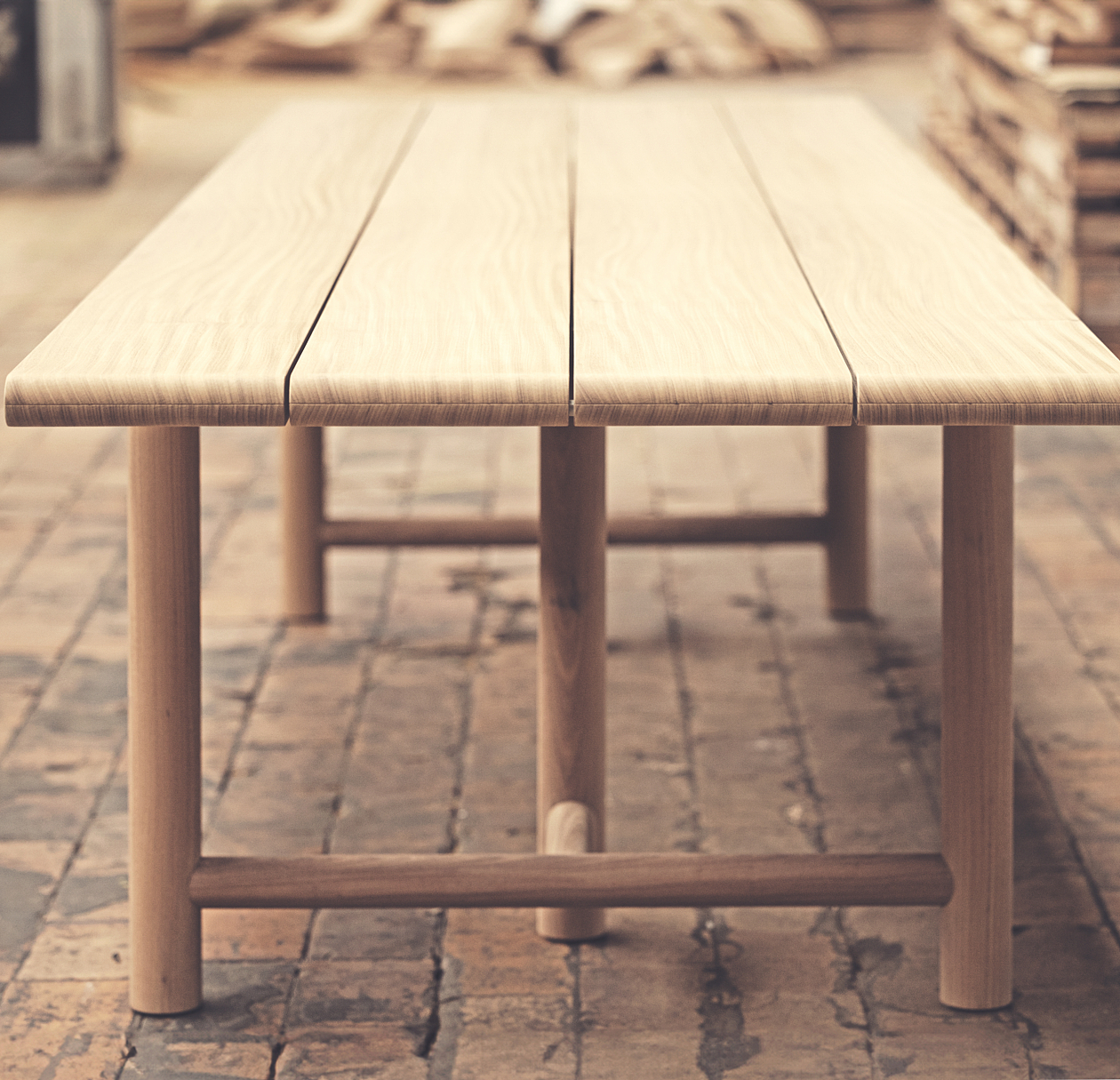 Bastalpe - Mo - houten buitentafel