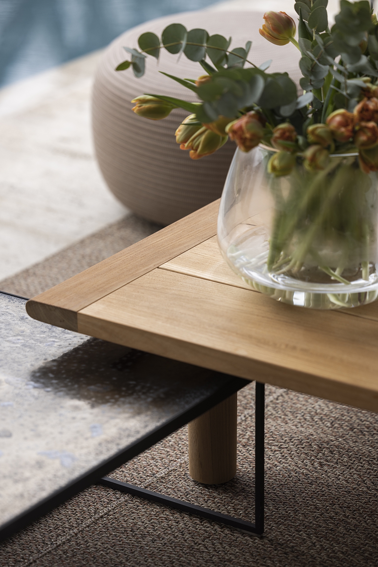 dedon tibbo tafel - cocci tafel paola lenti