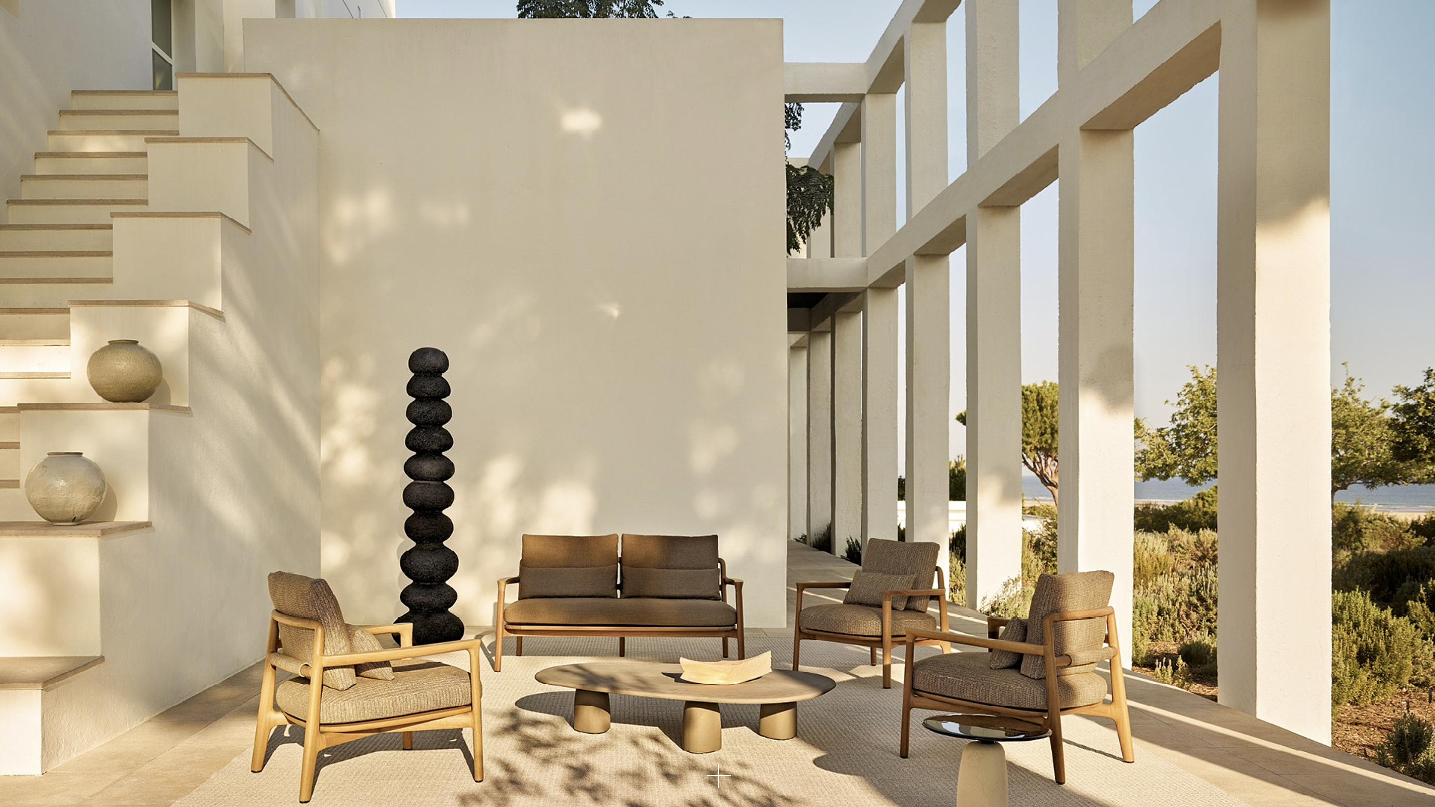 Poliform - outdoor collection - magnolia setting