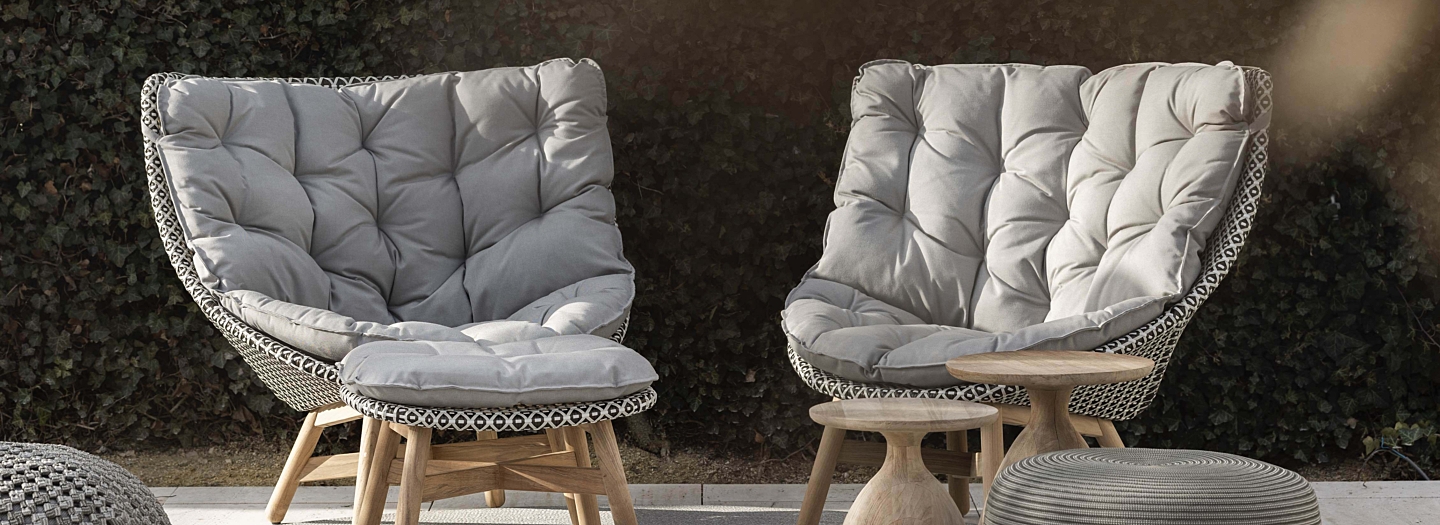 dedon embrace easychair loungechair outdoor