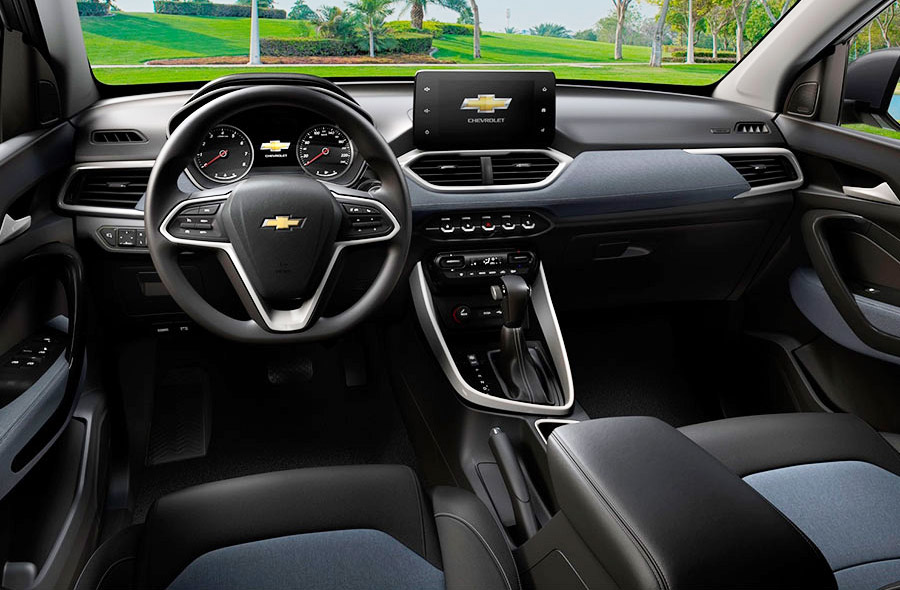 Amplio interior del SUV Chevrolet Captiva