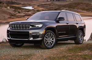 Grand Cherokee frente y lateral izquierdo.