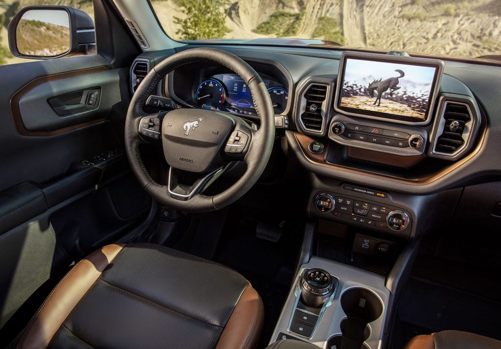 Interior del Ford Bronco Sport