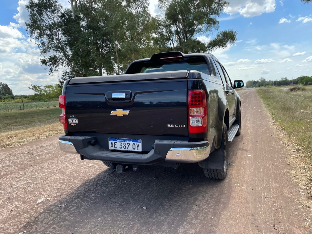 La caja de la Chevrolet S-10