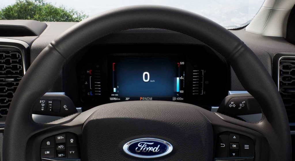 Volante de la nueva Ford Ranger.