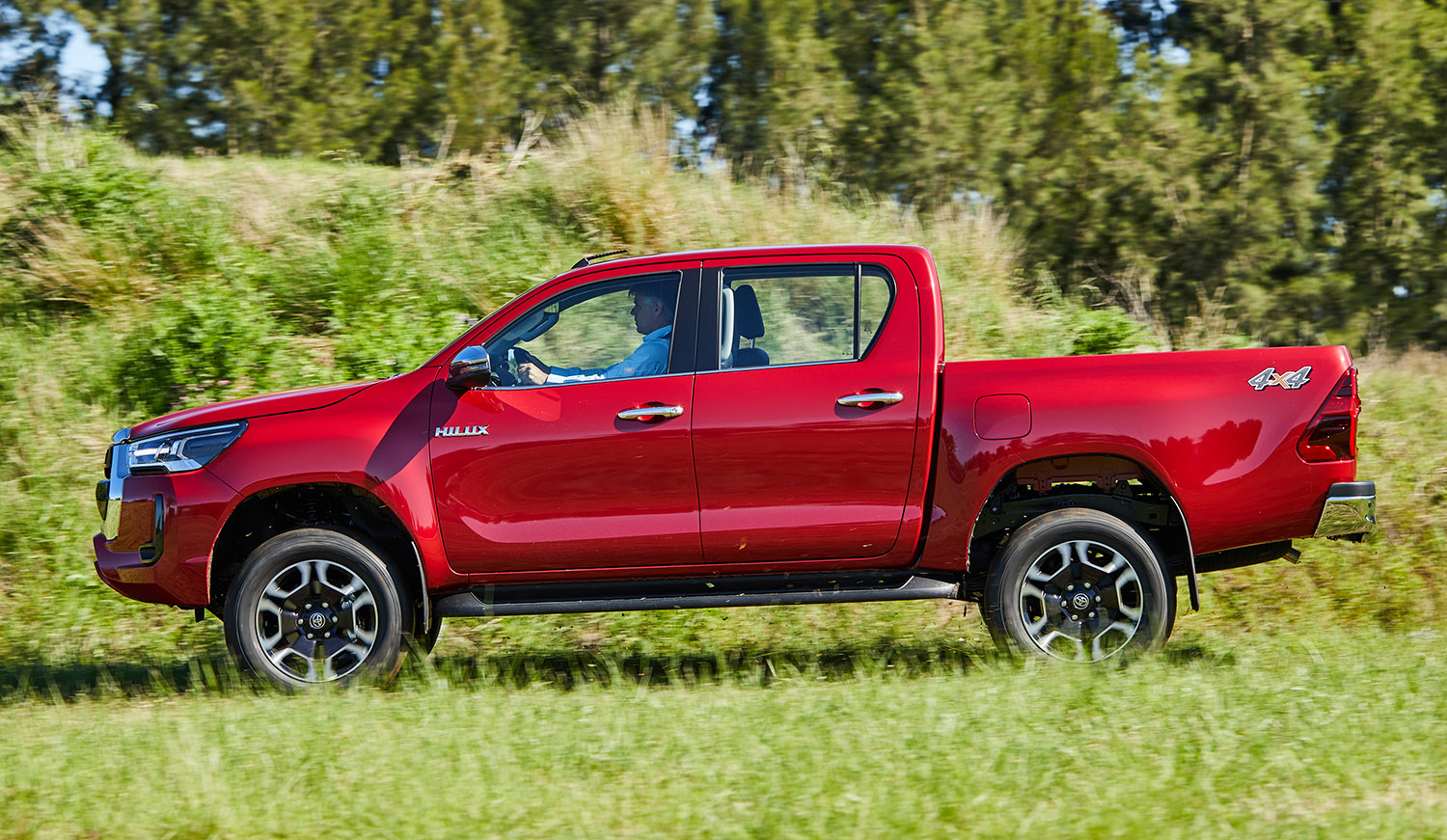 Hilux roja tendencias de mercado