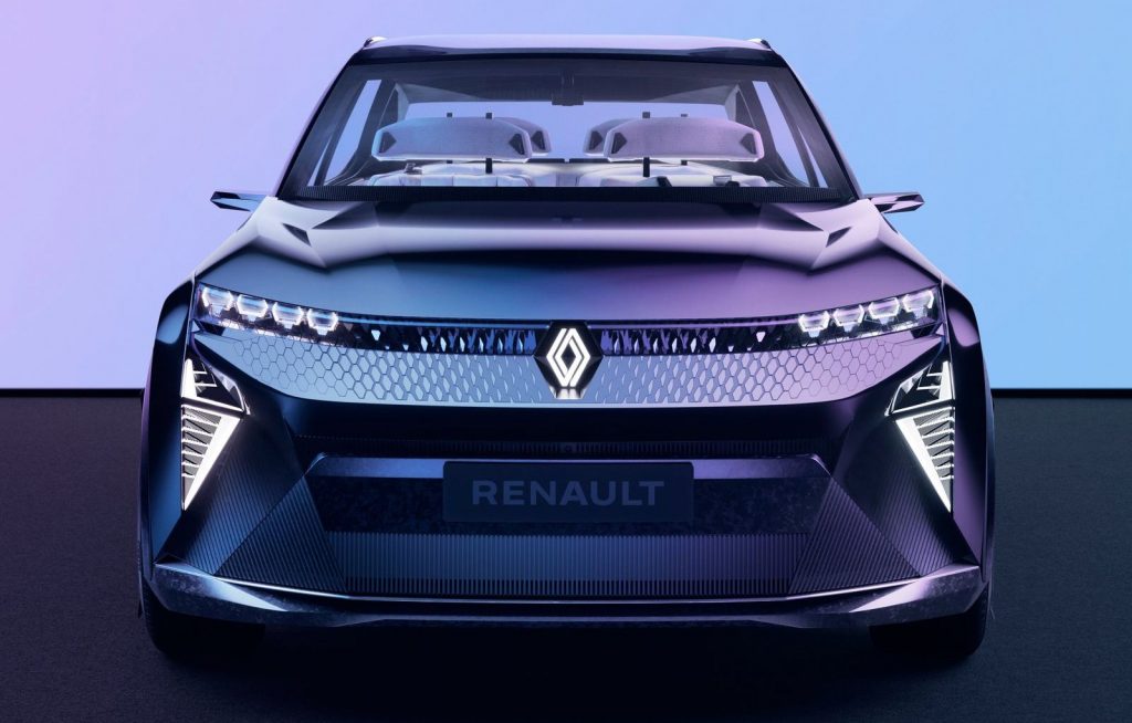 Vista del nuevo Renault Scénic Vision.