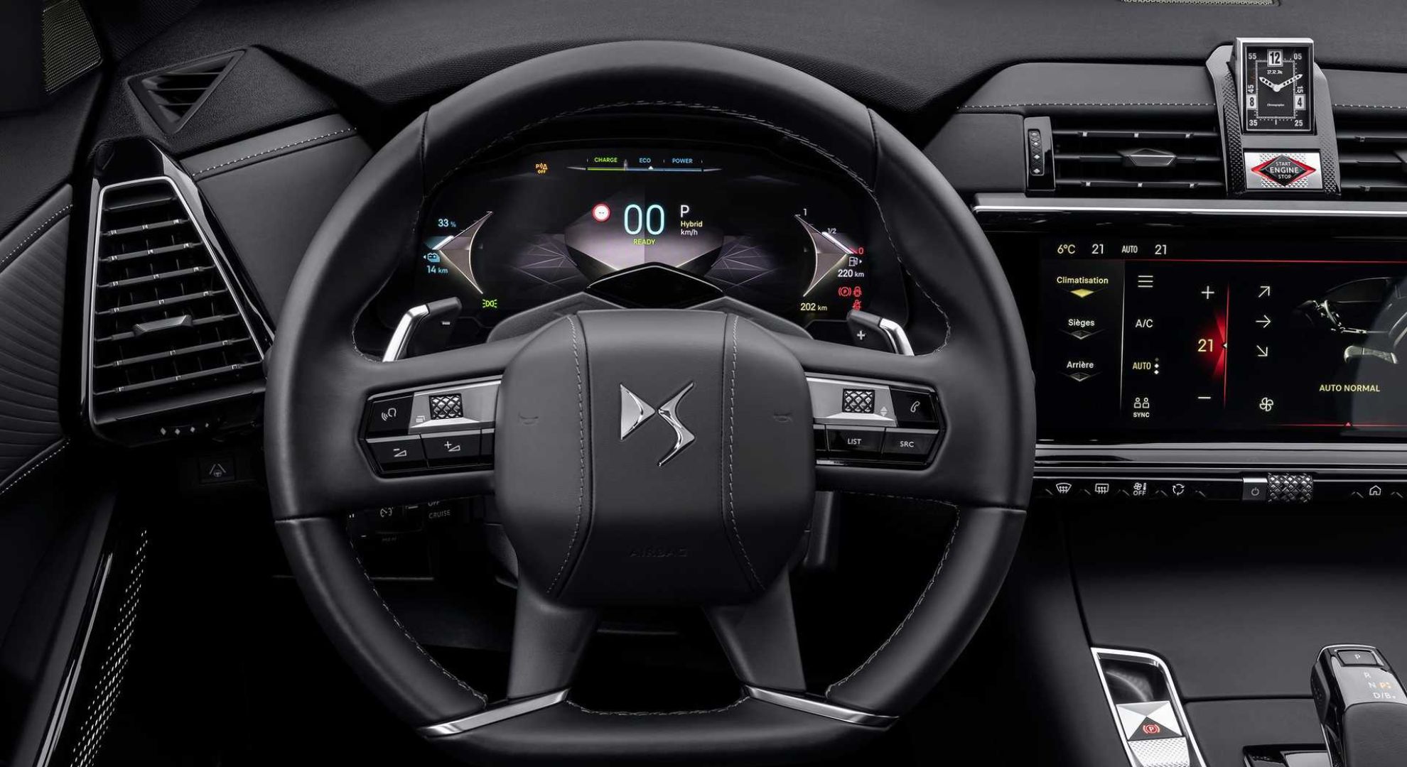 Interior del DS 7.