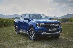 Frente de la Ford Ranger, uno de los lanzamientos de autos en Argentina