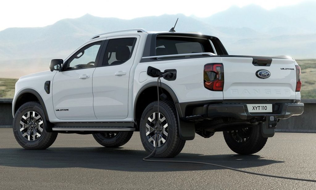 nueva Ford Ranger Híbrida enchufable