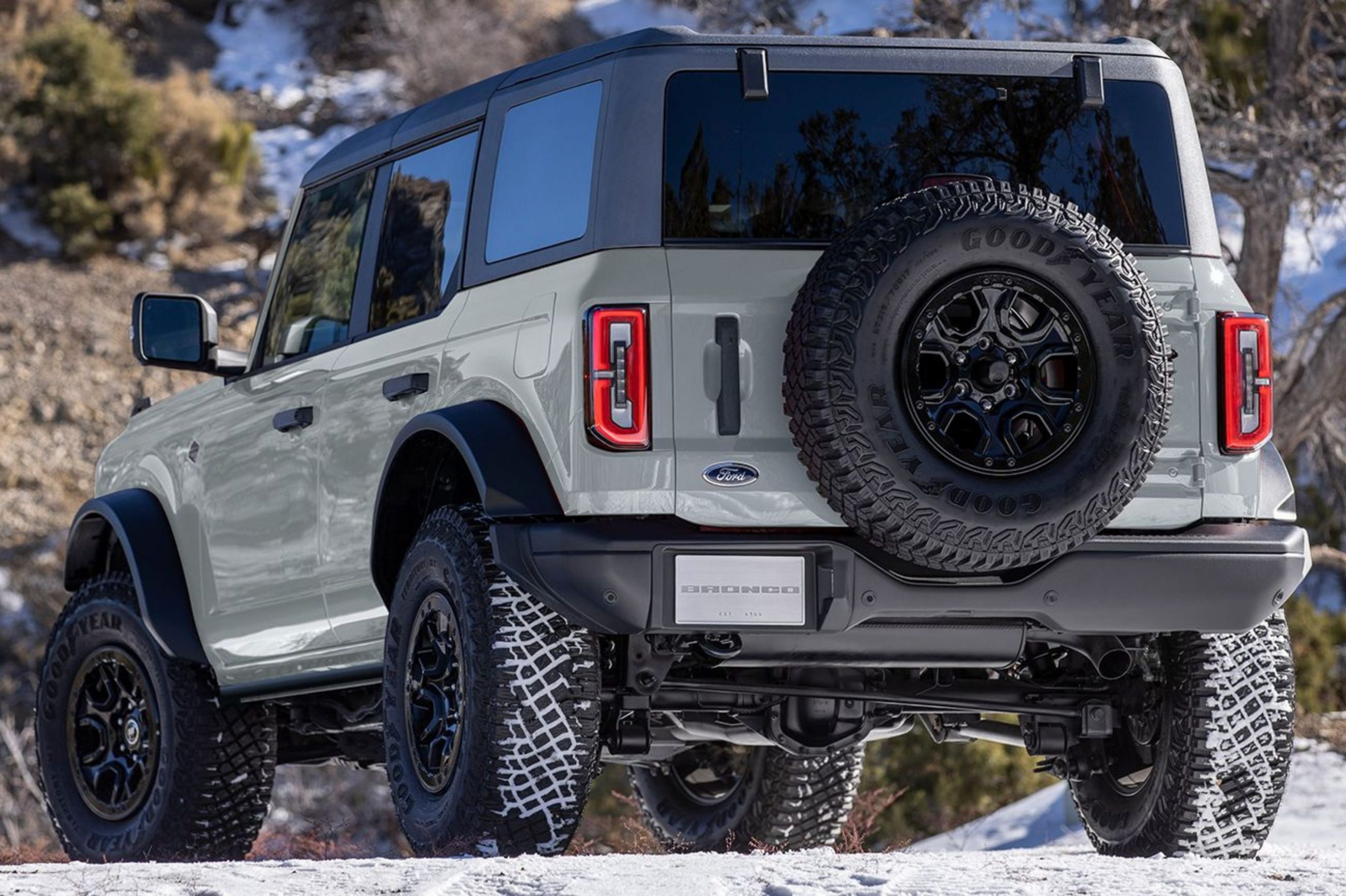 Ford Bronco Wildtrak de atras