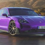 el Porsche Taycan Turbo GT llegó al pais