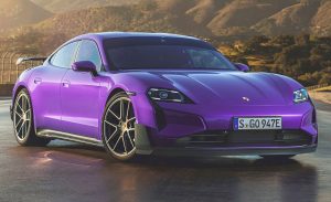 el Porsche Taycan Turbo GT llegó al pais