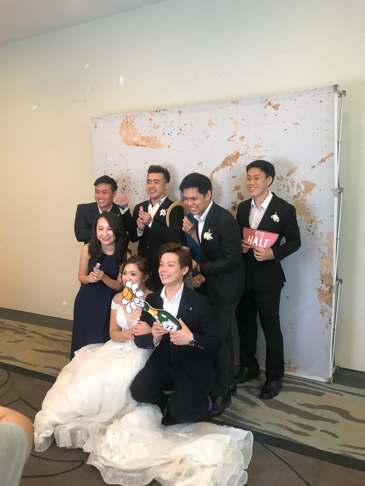 Photo booth wedding found on Carousell