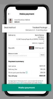 How to make payment with Carousell Protection