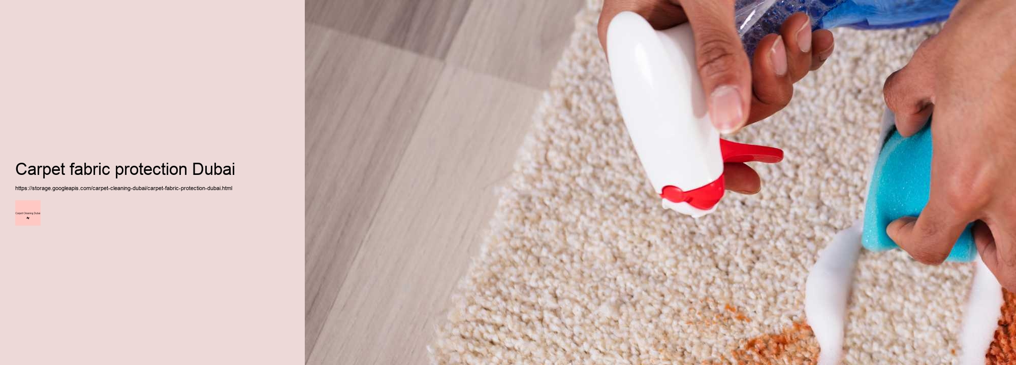 Carpet fabric protection Dubai