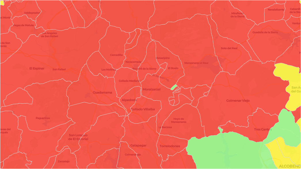 Mapa Municipios Radón Cte Db Hs6 1741