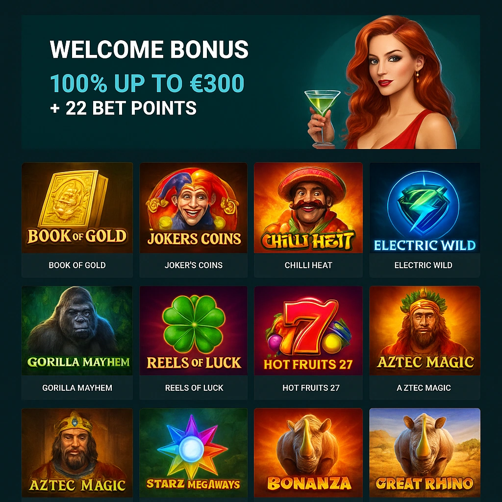 22Bet interface