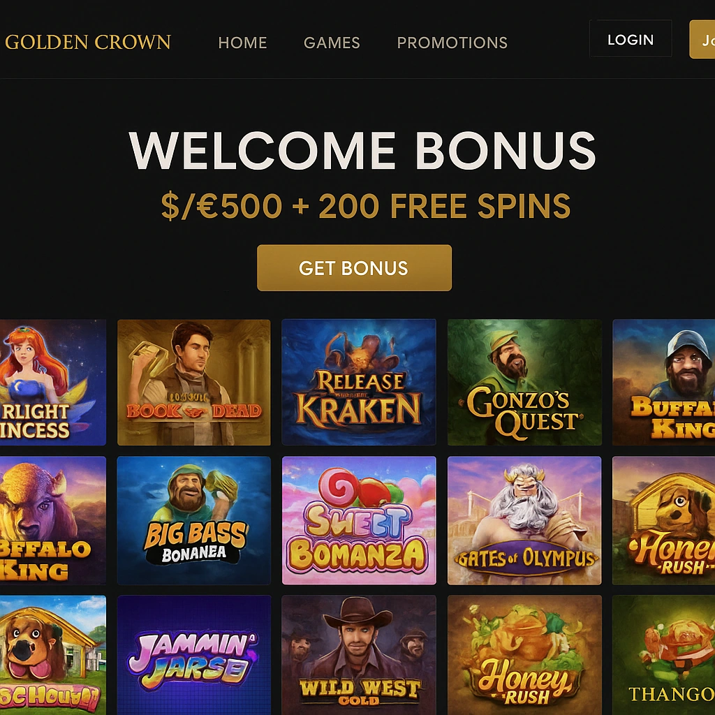 Golden Crown interface