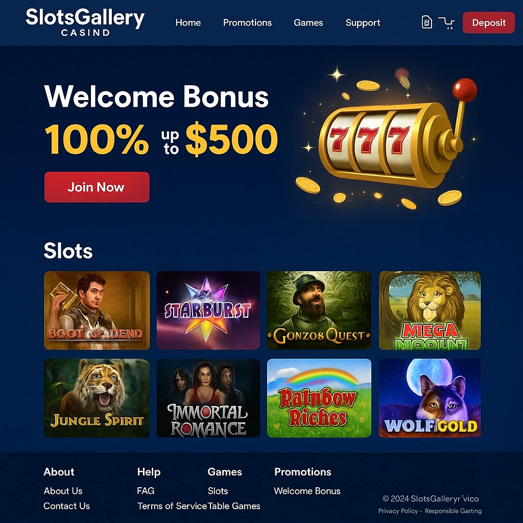 SlotsGallery interface
