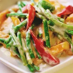 Coconut Ginger Vegetables