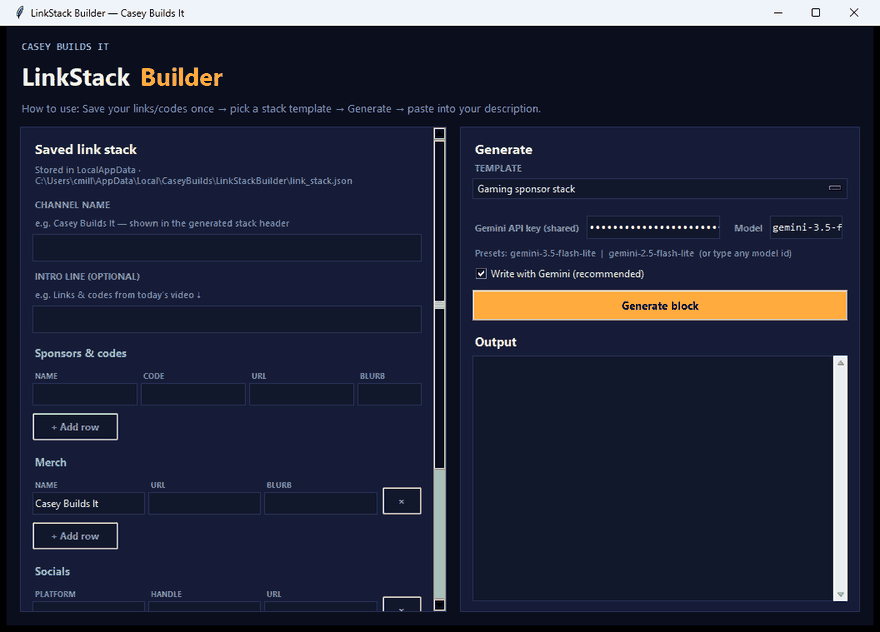Demo: Stop Retyping Your YouTube Sponsor Blocks Every Single Upload