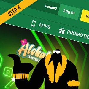 Fill in your details to register an online casino account at your chosen casino and make a safe deposit or play your no deposit bonus or free spins