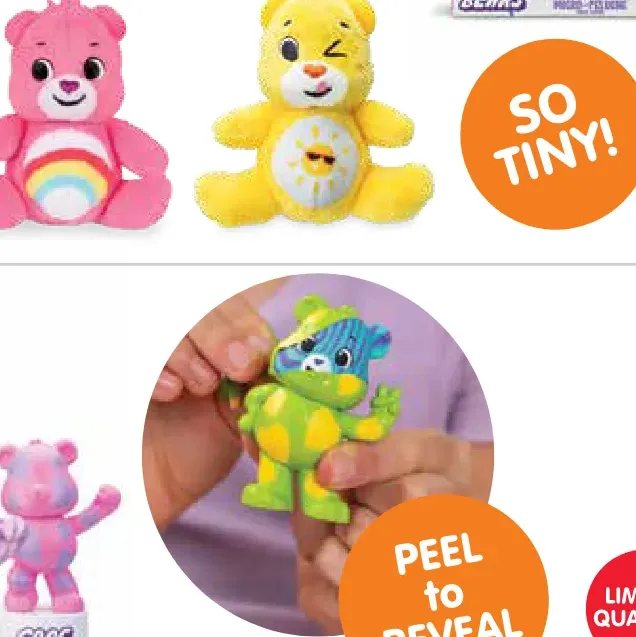 Care Bears Peel and Reveal Plush