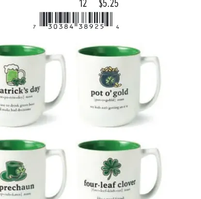 St. Patricks Day Mugs