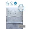 Almohada Viscofresh, Doble Funda Blanco 090 Cm.