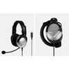 Auriculares Over Ear Con Micrófono Con Cancelación Ruido, Cable Usb Cascos Gamer Pc, Plegables Negro/plata  Koss Sb45 Usb