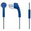 Auriculares Con Cable Y Micrófono Cascos Intraurales In Ear De Botón, Earphones Ligeros Cómodos Azul  Koss Keb9i