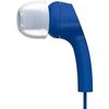 Auriculares Con Cable Y Micrófono Cascos Intraurales In Ear De Botón, Earphones Ligeros Cómodos Azul  Koss Keb9i