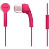 Auriculares Con Cable Y Micrófono Cascos Intraurales In Ear De Botón, Earphones Ligeros Cómodos Rosa  Koss Keb9i