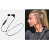 Auriculares Inalámbricos Bluetooth Con Micrófono Manos Libres Cascos Deportivos In Ear De Botón Negro  Koss Plug Wireless